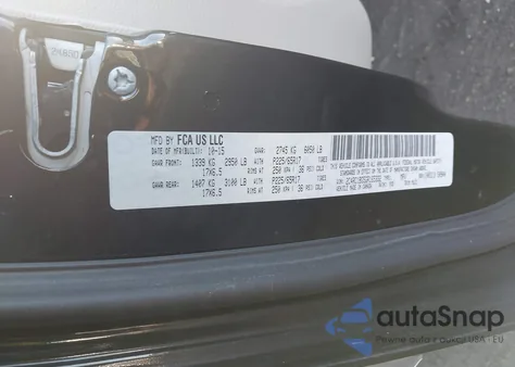 2016 Chrysler Town & Country Touring z USA, uszkodzony, nr VIN 2C4RC1BG5GR165332